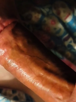Great mouth suction blowjob