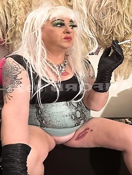 Beautiful women of a certain age are satisfying his desires.