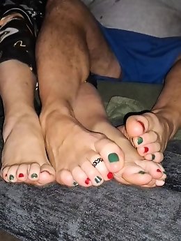Late night foot massage 1