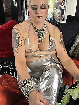 Old and young topless photo with hot model