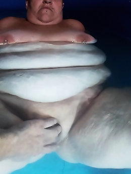 Adored mademoiselle is posing almost naked