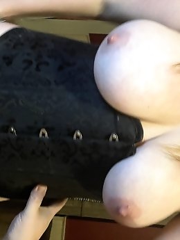 Provocative lingerie and stilettos